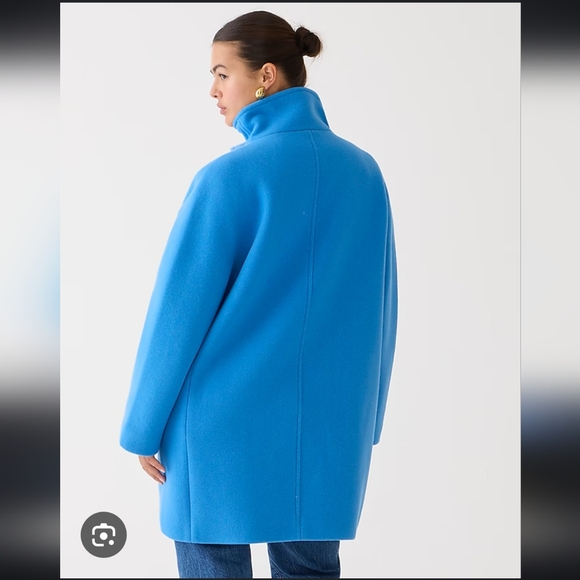 J.Crew, Villa coat in Italian stadium cloth wool. Size-P8. - Picture 3 of 7